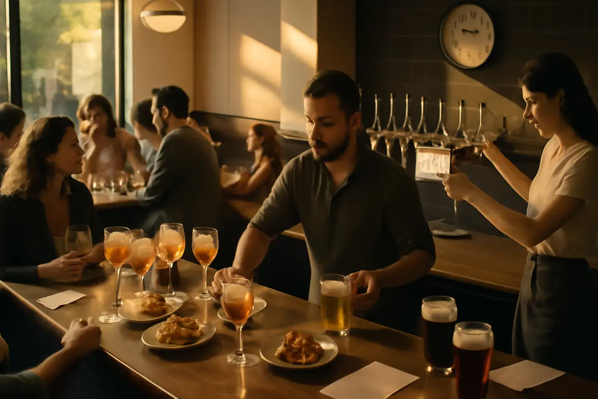Menu QR pour bars et pubs : happy hour et ruptures de stock instantanément maîtrisés