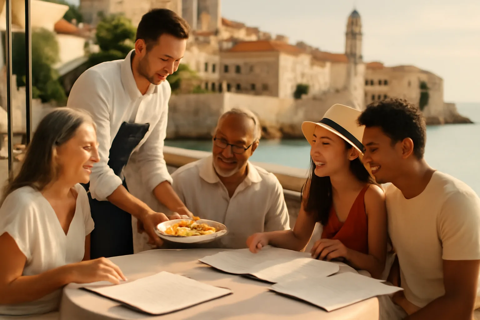 Menu QR multilíngue para zonas turísticas: venda mais em 53 idiomas
