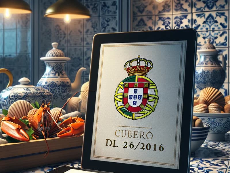 Legislação alergénios restauração Portugal - Conformidade automática com IA