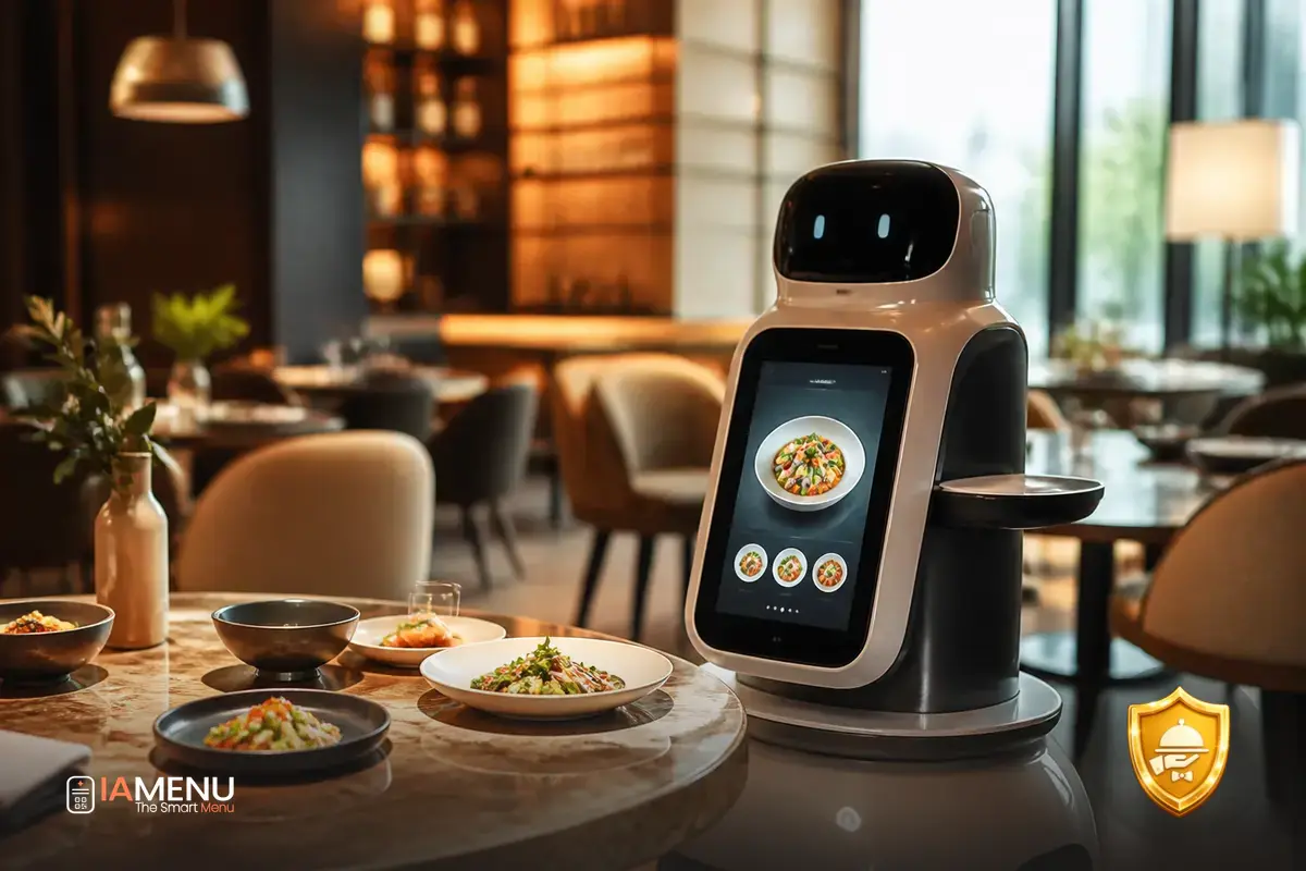 Garçom virtual com IA para restaurante: recomenda pratos