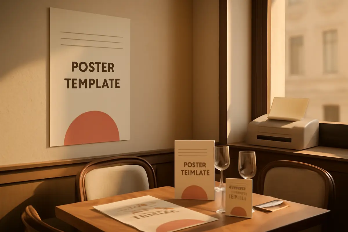 Cartello QR ristorante da stampare: pronto da appendere