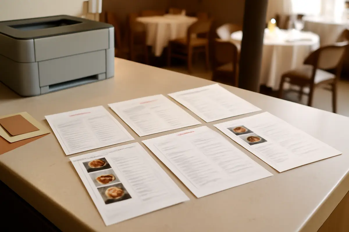 Generare PDF menu ristorante: 10 modelli pro