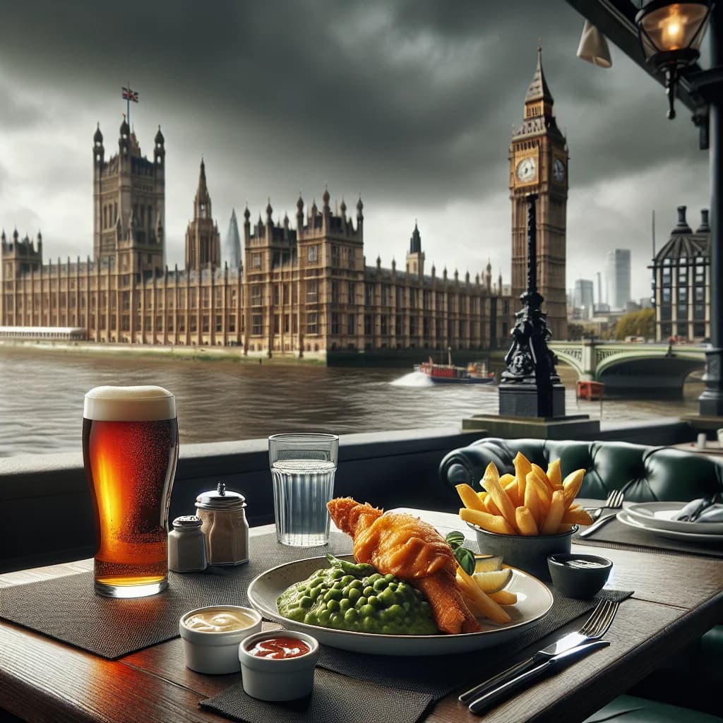 Londres: menú QR IA con IAMenu para sitios - IAMenu