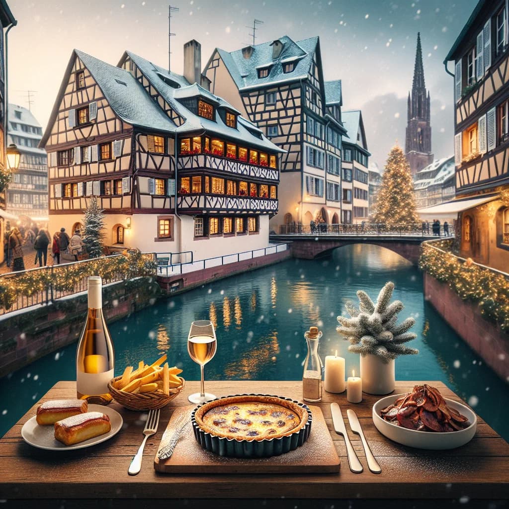 Estrasburgo: menú QR IA - IAMenu Bilingüe 29 Idiomas - IAMenu