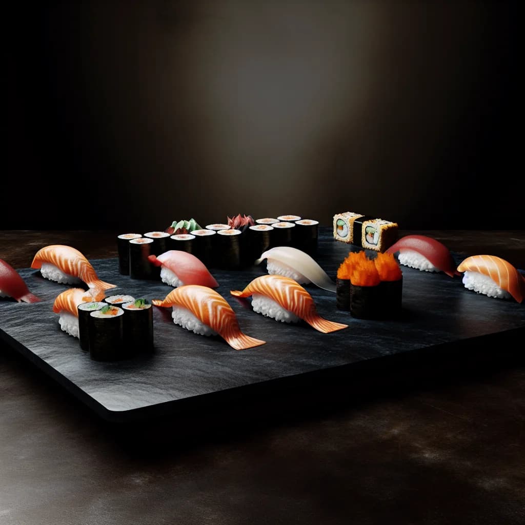 AI Sushi Menu (53 Languages) + Pro Photos | IAMenu - IAMenu