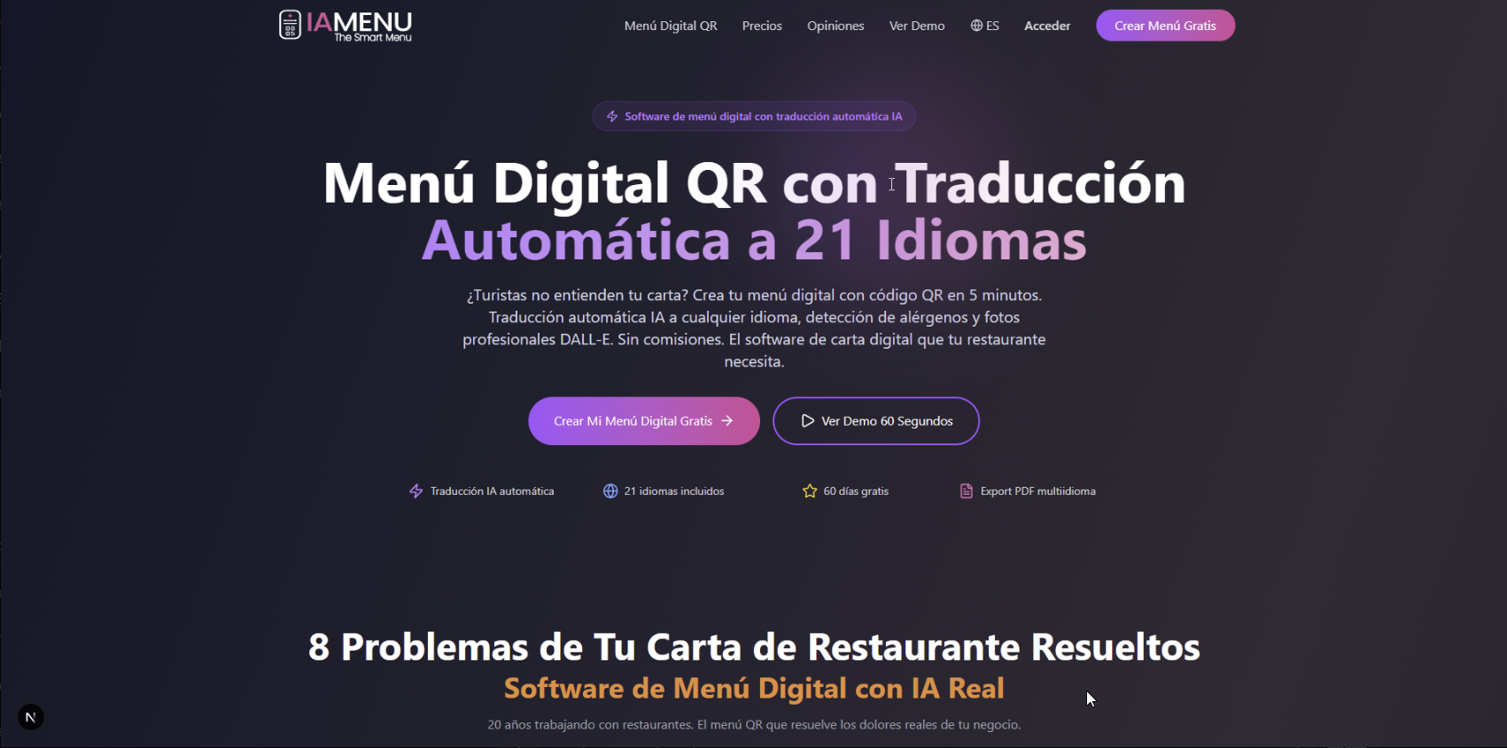 Inicio de sesion con Google OAuth en iaMenu mostrando seleccion de cuenta Gmail