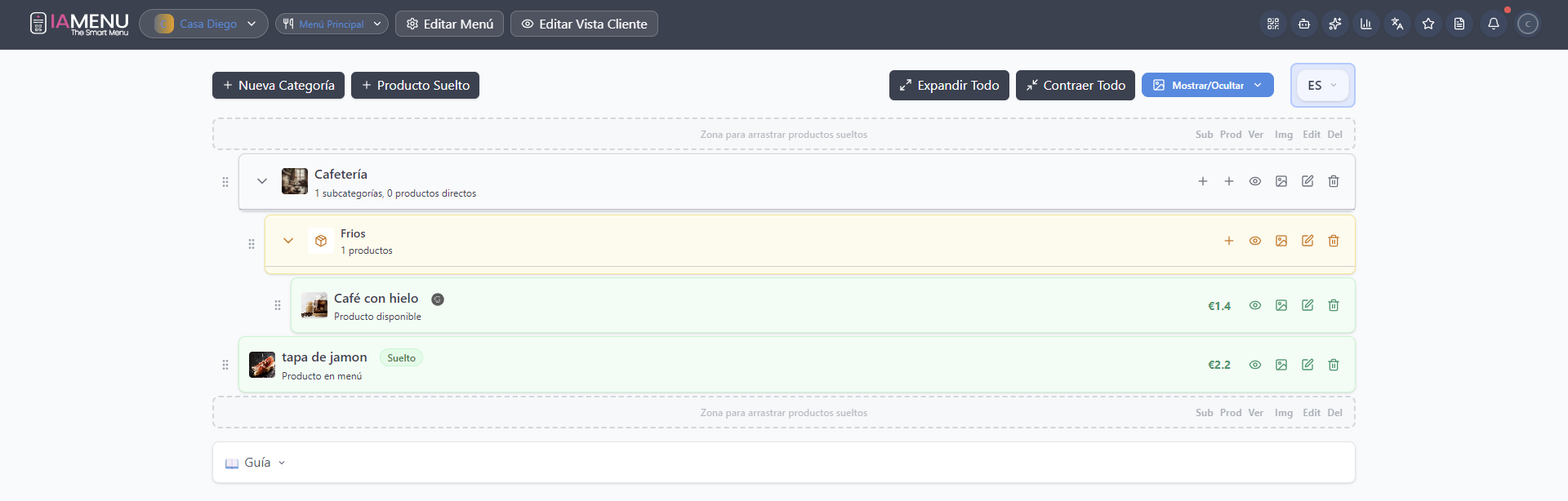 Panneau avec les 14 allergènes obligatoires de l'UE avec icônes officielles selon le Règlement 1169/2011