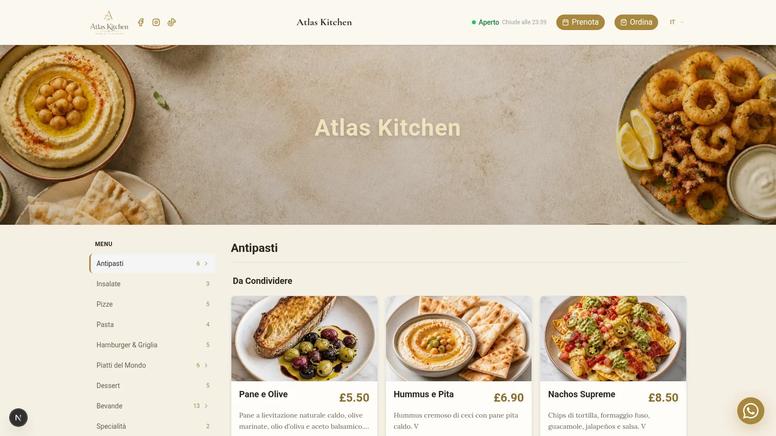 Accedere alla configurazione della Vista del Cliente in desktop